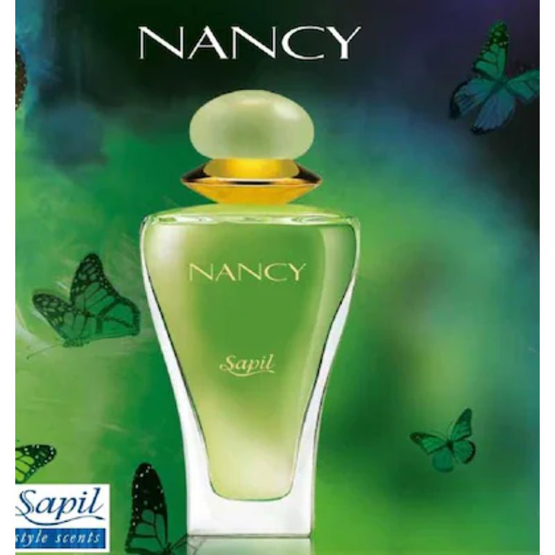 Sapil Green Nancy Eau de Parfum for Women 50ml - Long Lasting Floral Fruity Fragrance Perfume Spray for Daily Wear, Elegant F