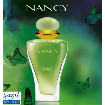 Sapil Green Nancy Eau de Parfum for Women 50ml - Long Lasting Floral Fruity Fragrance Perfume Spray for Daily Wear, Elegant F