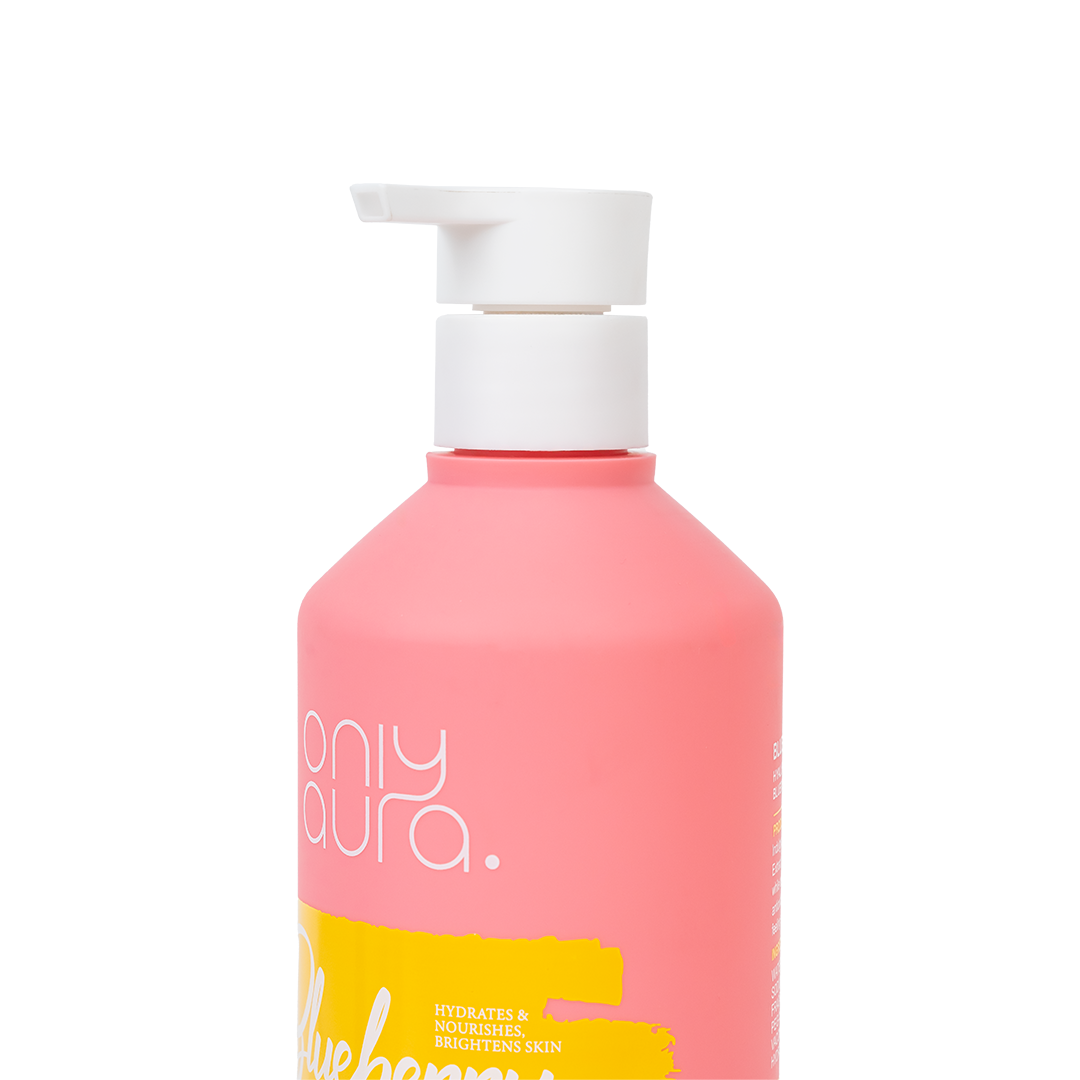 Only Aura Blueberry Shower Gel 400ml – Deep Cleansing Body Wash for Soft Smooth Skin, Long Lasting Fruity Blueberry Fragrance