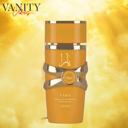 Lattafa Yara Tous Concentrated Perfume Oil 20ml - Long Lasting Original Sweet Fruity Fragrance for Women