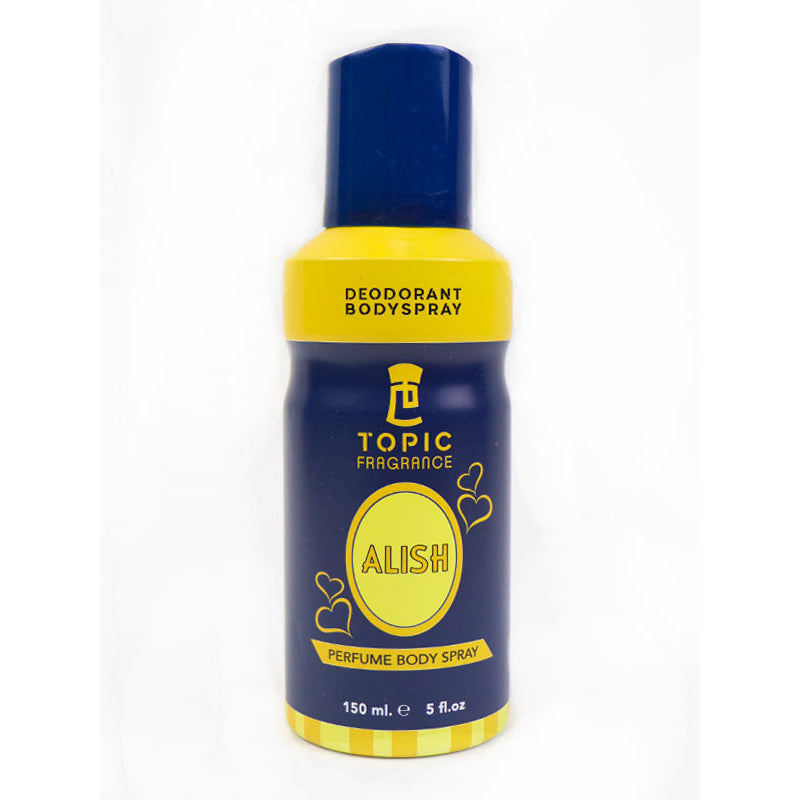 Topic Fragrance Alish Moment Perfume Body Spray 150ml Long-Lasting Elegant Scent