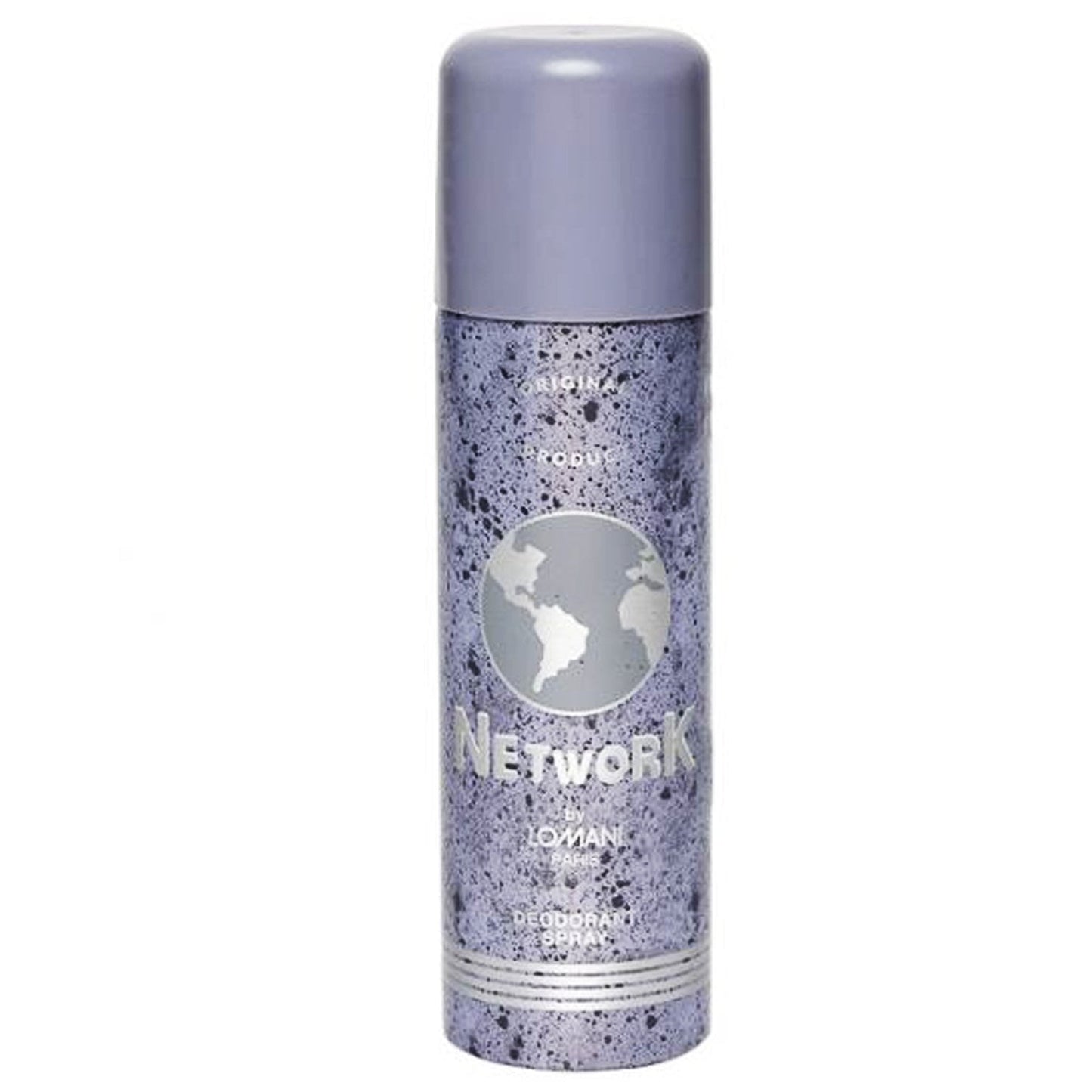 Lomani Network Paris Deodorant Spray 200ml – Long Lasting Fresh Woody Aromatic Masculine Fragrance Body Spray for Men Daily W