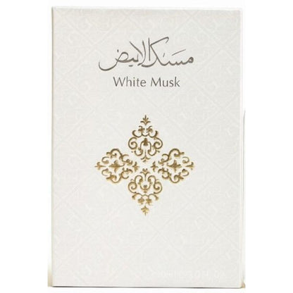 Al Qamar White Musk Eau De Parfum 90ml – Long Lasting Clean & Soft Musk Fragrance for Men & Women