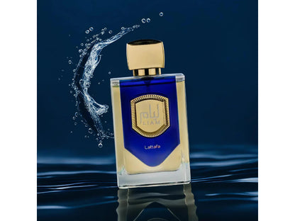 Lattafa Liam Blue Shine Perfume EDP 100ml  Long Lasting Arabic Fragrance – Unisex