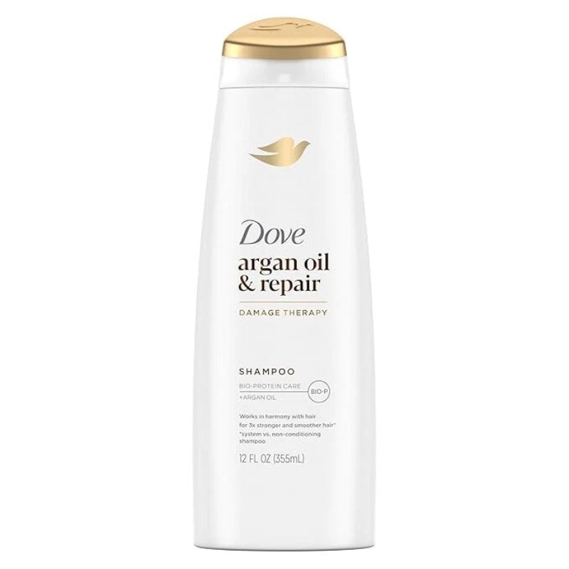 Dove Argan Oil & Repair Damage Therapy Shampoo 355ml