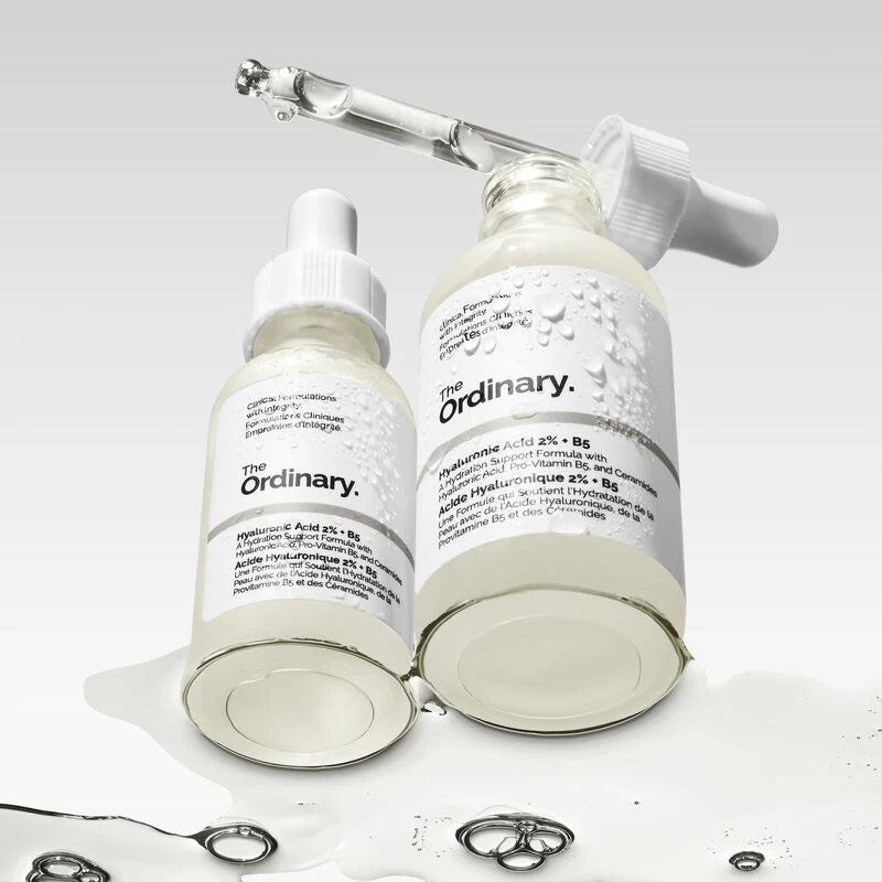 The Ordinary Hyaluronic Acid 2% + B5 Serum 30 ml Deep Hydration & Skin Moisturizing (K Beauty)