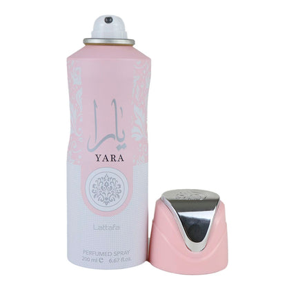 Lattafa Yara Women Perfume & Body Spray 200ml - Long-Lasting Fragrance, Floral & Sweet Scent