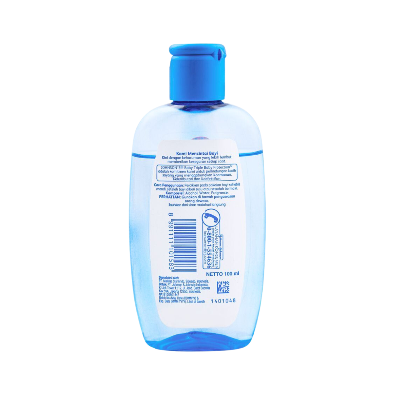 Johnsons Baby Johnson’s Brisa Baby Cologne 100ml Gentle & Refreshing Fragrance for Babies