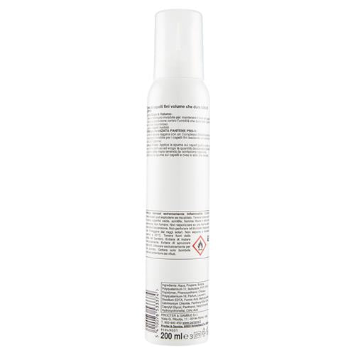 Pantene Pro-V Spuma Corpo & Volume Styling Mousse 200 ml Hold Level 3 & Boosting Volume