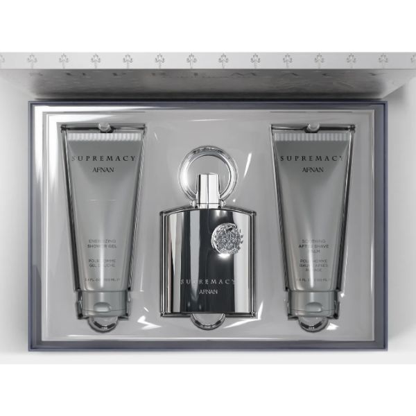 Afnan Supremacy Silver Gift Set EDP 100ml
