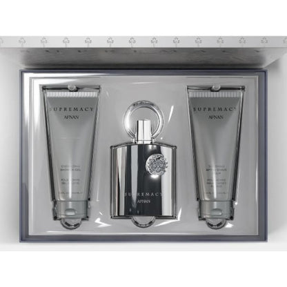 Afnan Supremacy Silver Gift Set EDP 100ml