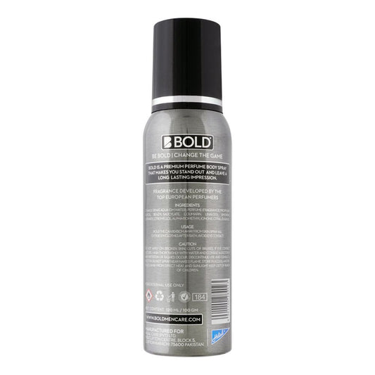 Bold Allure Perfume Body Spray 120ml for Men & Women - Long Lasting Premium Fragrance Body Spray, Attractive Fresh Scent, Deo