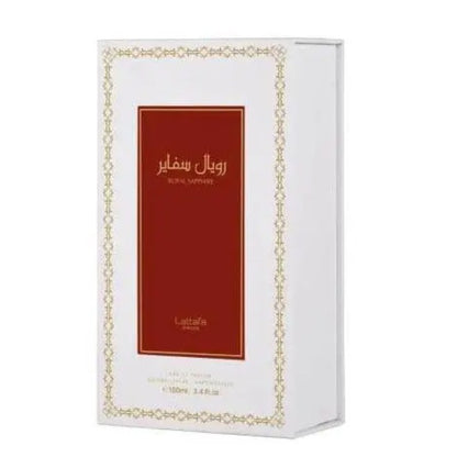 Lattafa Royal Sapphir_e Eau de Parfum 100ml - Original Long Lasting Unisex Perfume for Men & Women