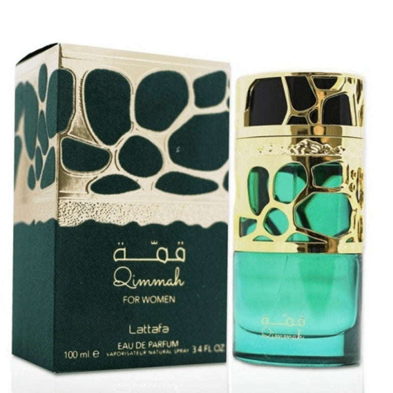 Lattafa Qimmah Eau de Parfum 100ml - Long Lasting Original Elegant Floral Fruity Fragrance for Women