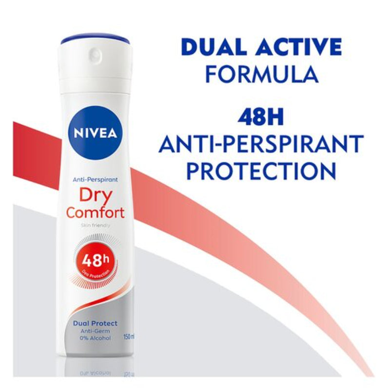 NIVEA Dry Comfort Anti-perspirant Spray 150ml