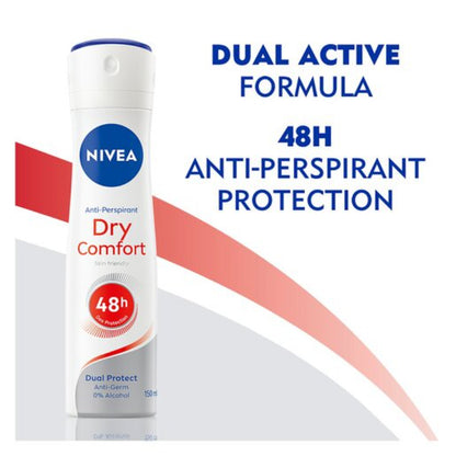 NIVEA Dry Comfort Anti-perspirant Spray 150ml