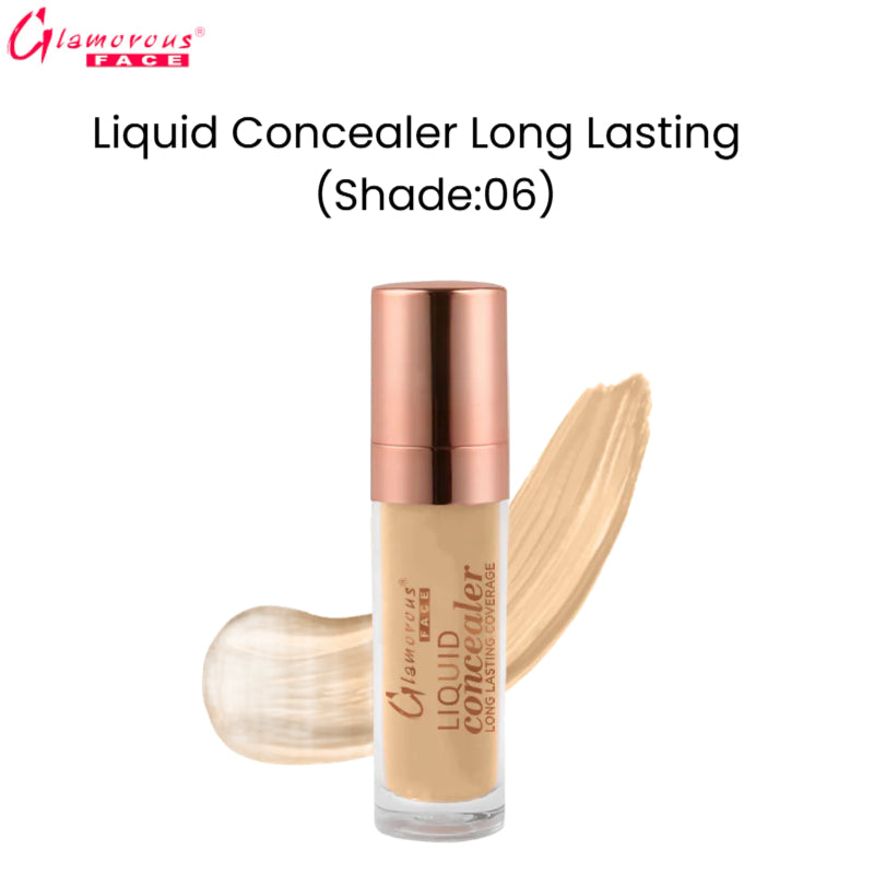 Glamorous Face Liquid Concealer Long Lasting (Shade:06)