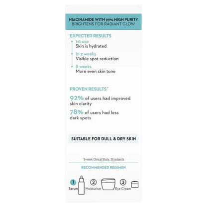 Olay Luminous 99% Pure Niacinamide Super Serum 30ml – Brightens Skin, Boosts Glow & Evens Skin Tone