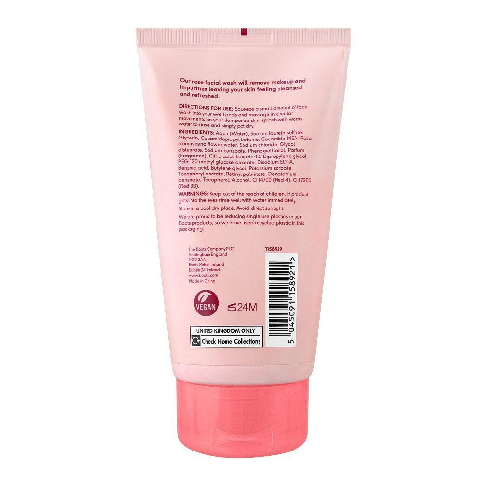 Boots Rose Moisturiser Cream 100ml