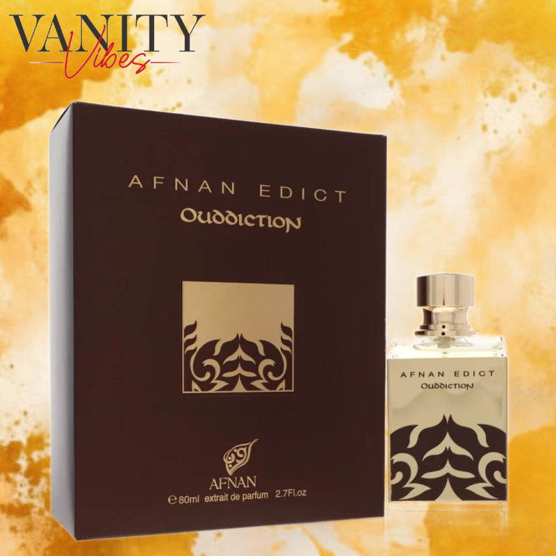 Afnan Edict Ouddiction Extrait De Parfum 80ml