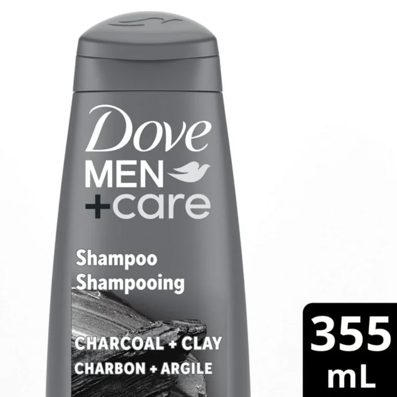Dove Men+Care Charcoal + Clay Purifying Shampoo 355ml