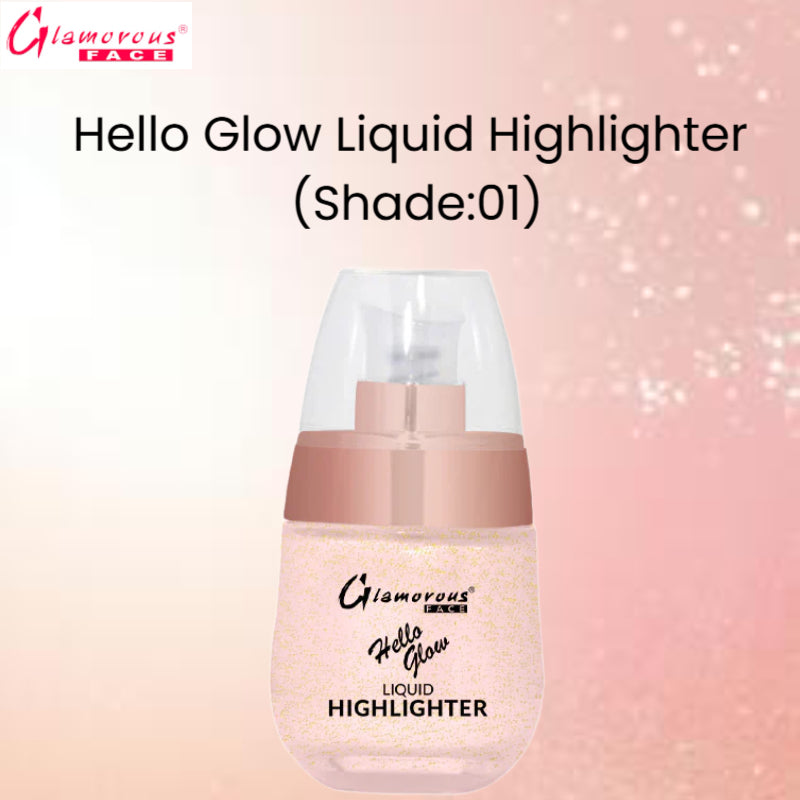 Glamorous Face Hello Glow Liquid Highlighter (Shade:01)