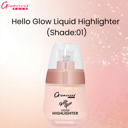 Glamorous Face Hello Glow Liquid Highlighter (Shade:01)