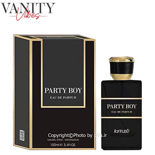 Lamuse Party Boy Eau De Parfum 100ml Masculine Fresh & Bold Fragrance