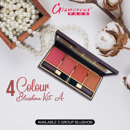 Glamorous Face 4 Color Blushon (Group A)