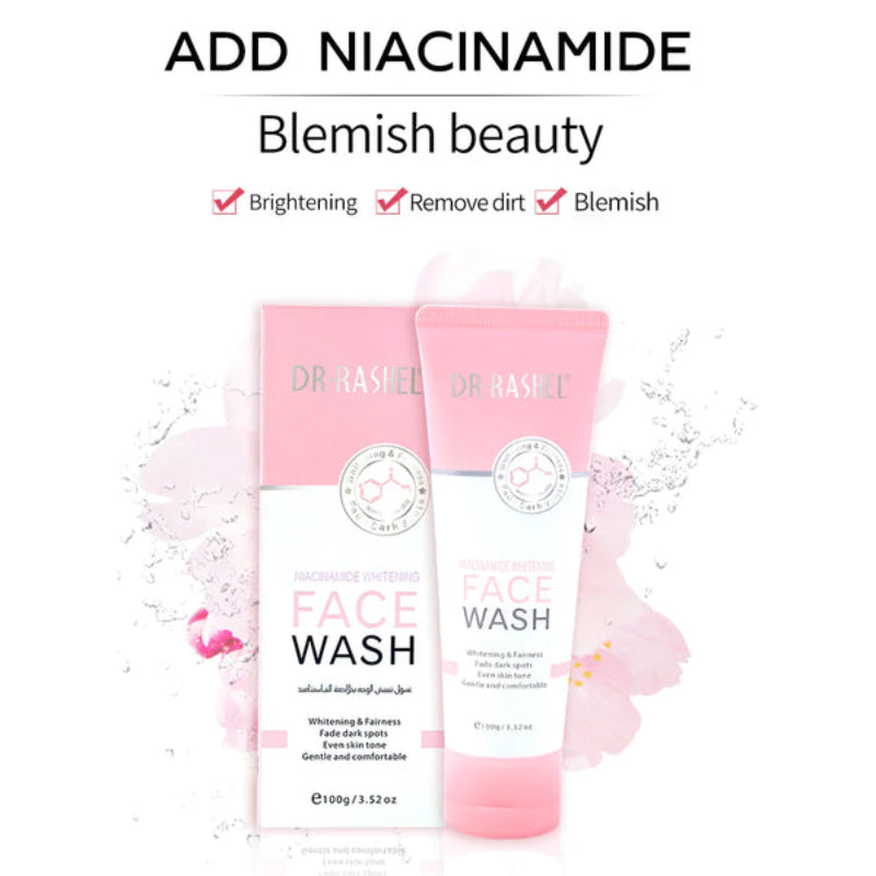 Dr. Rashel Niacinamide Whitening Face Wash 100 g Brightening & Oil Control
