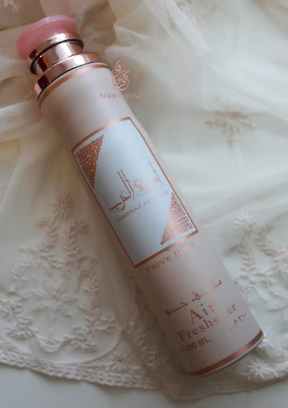 Lattafa Asdaaf Ameerat Al Arab Prive Rose Air Freshener 300 ml Floral Home Fragrance & Long‑Lasting Freshness