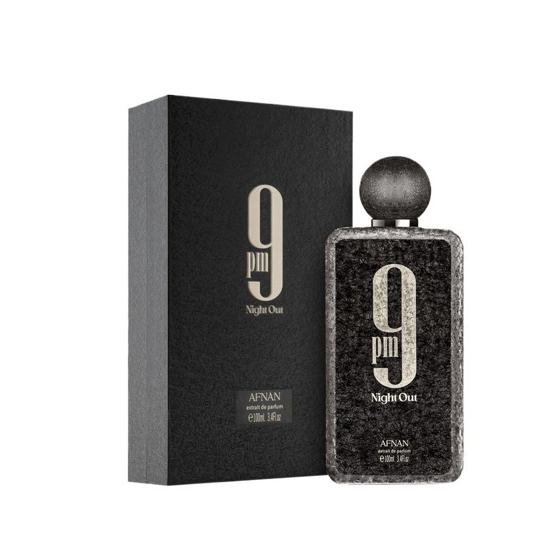9 PM Night Out Afnan Extrait de Parfum 100ml – Long Lasting Elegant Fragrance for Men & Women