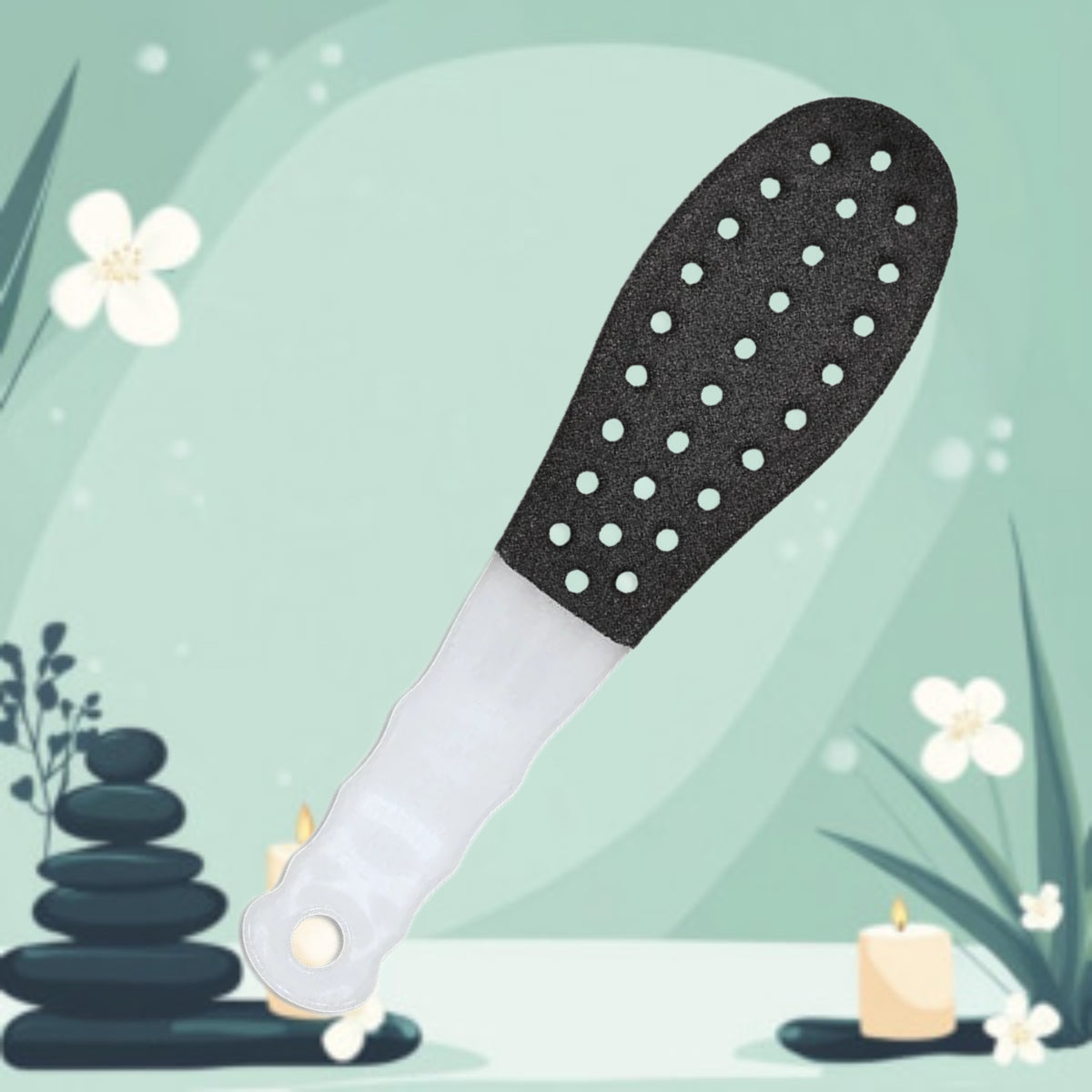 Best Choice Foot File P-199 - Professional Pedicure Callus Remover for Hard Skin, Dead Skin Exfoliation & Smooth Soft Feet Ca