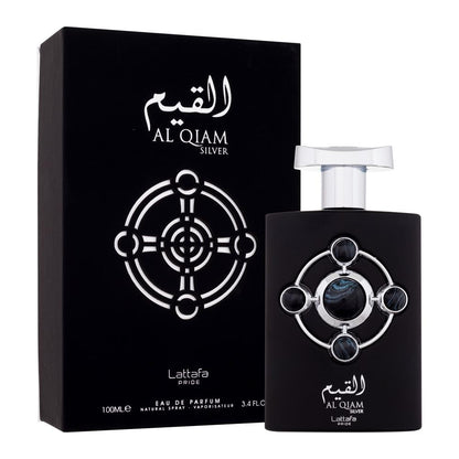 Lattafa Pride Al Qiam Silver Eau De Parfum 100ml – Long Lasting Original Luxury Unisex Fragrance for Men & Women