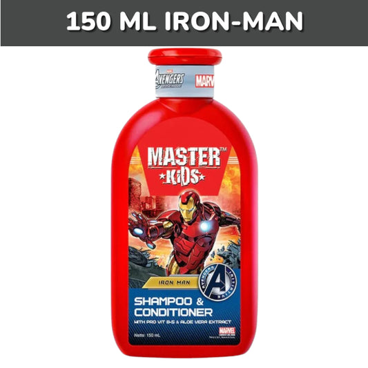 Master Kids Iron Man Shampoo & Conditioner 150ml