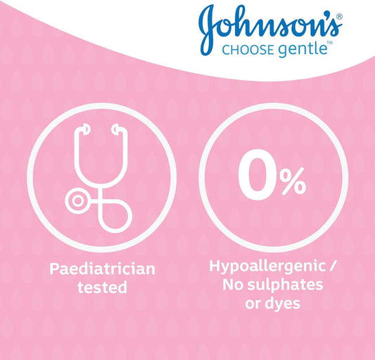 Johnson’s Baby Oil Pure & Gentle Daily Care 500ml - Lightweight Moisturizing Baby Oil for Soft Smooth Skin, Gentle Hydration,