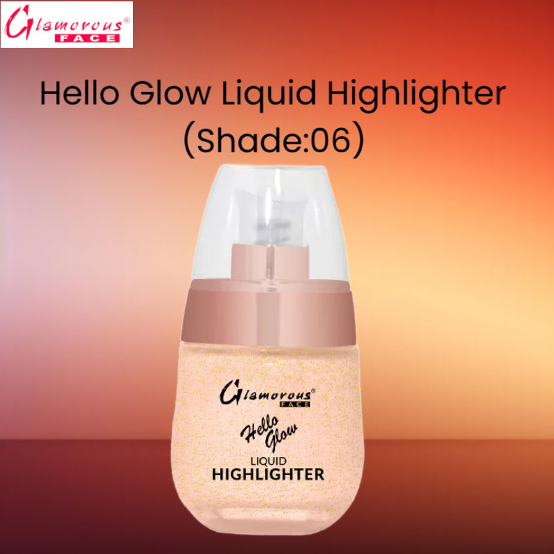 Glamorous Face Hello Glow Liquid Highlighter (Shade:06)