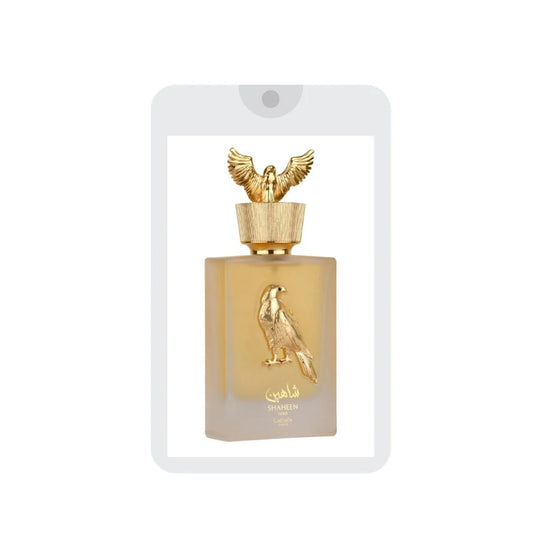 Aris Perfumes LATTAFA PRIDE SHAHEEN GOLD EDP TESTER-20ml POCKET SPRAY
