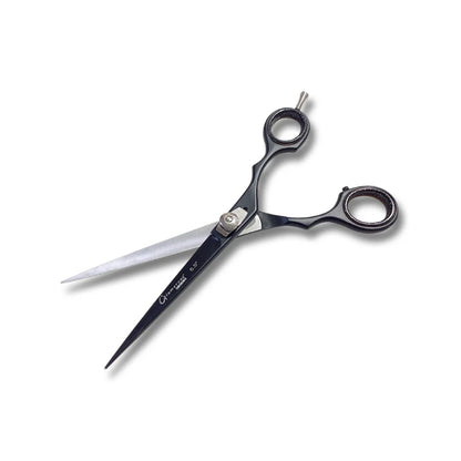 Glamorous Face Professional Hair Cutting Scissor, Hair Shears 6.5 inch Black Color (B)