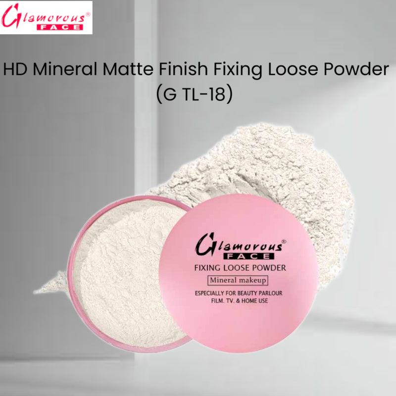 Glamorous Face HD Mineral Matte Finish Fixing Loose Powder (G TL-18)
