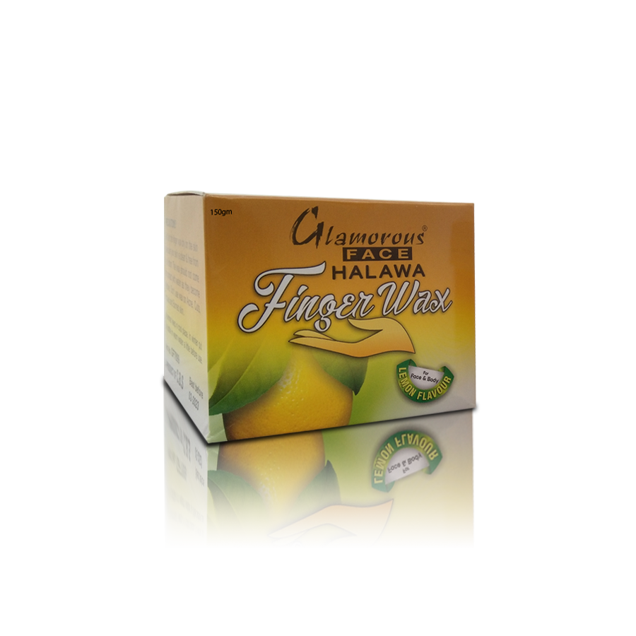 Glamorous Face Finger Wax 150 gm (Lemon)