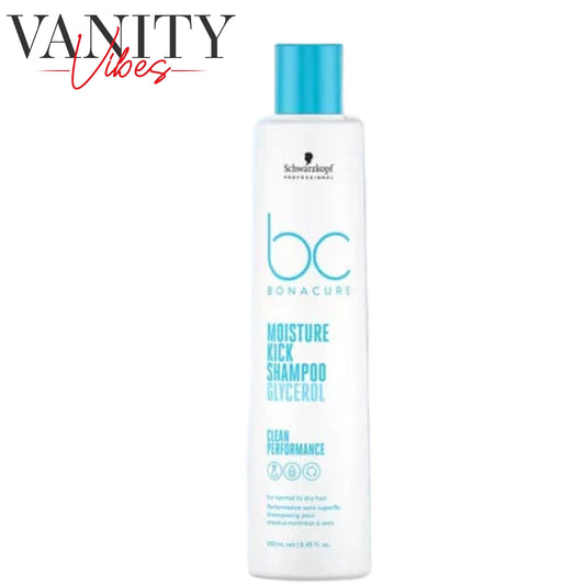 Schwarzkopf BC Bonacure Moisture Kick Glycerol Shampoo 250ml Hydrating & Softening Hair