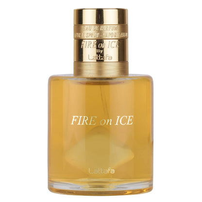 Fire On Ice by Lattafa Eau de Parfum 120ml - Long Lasting Fresh Unisex Fragrance for Men & Women