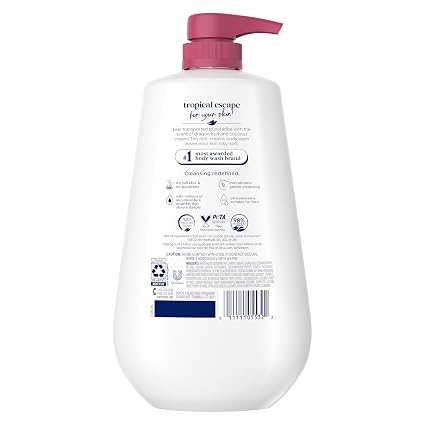 Dove Replenish Dragon Fruit & Coconut Cream Body Wash 30.6 Fl Oz -904ml