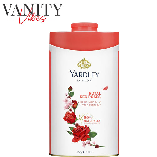 Yardley London Royal Red Rose Perfumed Talcum Powder 250g