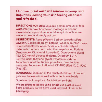Boots Rose Moisturiser Cream 100ml