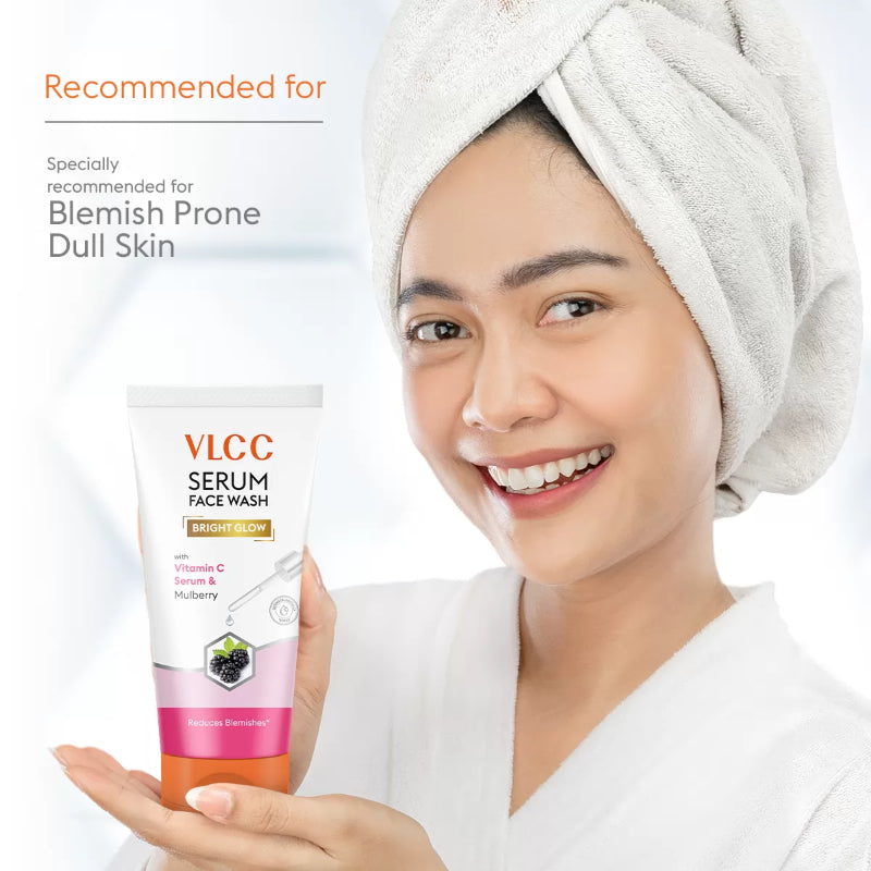 VLCC Bright Glow Serum Face Wash with Vitamin C & Mulberry 150ml