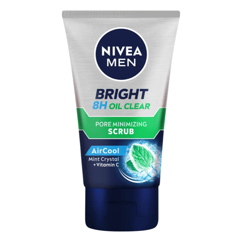 Nivea Men Bright Oil Clear Pore Minimizing Scrub 100ml