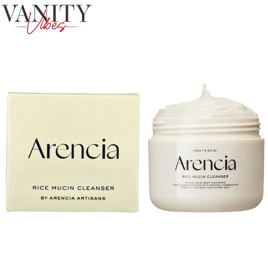 Arencia Rice Mucin Cleanser by Arencia Artisans 120 g Gentle Hydrating & Brightening Cleanse (K Beauty)