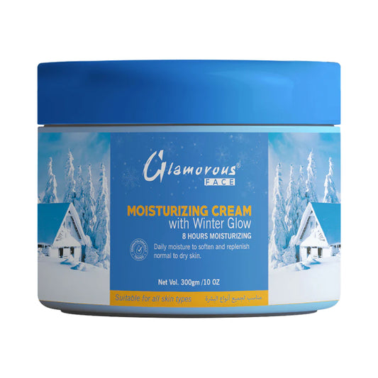 Glamorous Face Moisturizing Cream Jar 300gm (Winter Glow)